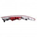 Left Lower Bumper Red Reverse Tail Light Fog Lamp Fit For 2006 2007 2008 2009 2010 2011 2012 2013 2014 2015 2016 Q5 2 0t