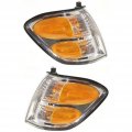 2001 02 03 2004 Toyota Sequoia Signal Light Assembly Pair Driver And Passenger Side W Bulbs For To2530143 To2531143 
