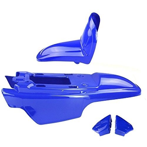 Plastic Body Fender Cover Set For Yamaha Pw50 Py50 Peewee 50 Blue Fairings Kit Including Front And Rear Fenders Gas Tank Sides
