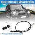X Autohaux Manual Transmission Gear Shifter Cable For Toyota Rav4 4 Cyl 2 0l 1996-2000 33821-42070 Floor Shift Trans Control