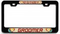 Keep Calm I Am Almost A Groomer 3d Metal License Plate Frame For Auto Suv And Truck Universal Fit Tag Holder 12 X 6 In 