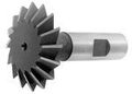 Double Angle Cutters Shank Type 90 Deg 1 Dia X 2 2-29 32 Oal 3 8 Thickness 