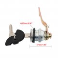 Minho Motorcycle Scooter Aluminum Trunk Lock Tail Box With 2 Keys Fit For Electric Motorcycles Storage Scooters