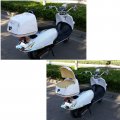 Minho Motorcycle Scooter Aluminum Trunk Lock Tail Box With 2 Keys Fit For Electric Motorcycles Storage Scooters