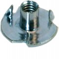25 Pack T Nuts 10-32 3-prong Zinc Plated Steel-nuts 3 Pronged Tee T-nut Blind T-nuts T Nut 