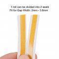 Uxcell Foam Seal Strip Adhesive Tape 9mm Width 4mm Thick 5 Meters Long White Pcs