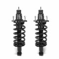 Pair Of Factory Style Rear Coil Spring Shock Strut Mount Assembly Compatible With Honda Cr-v 2007-2011 Left And Right Matte