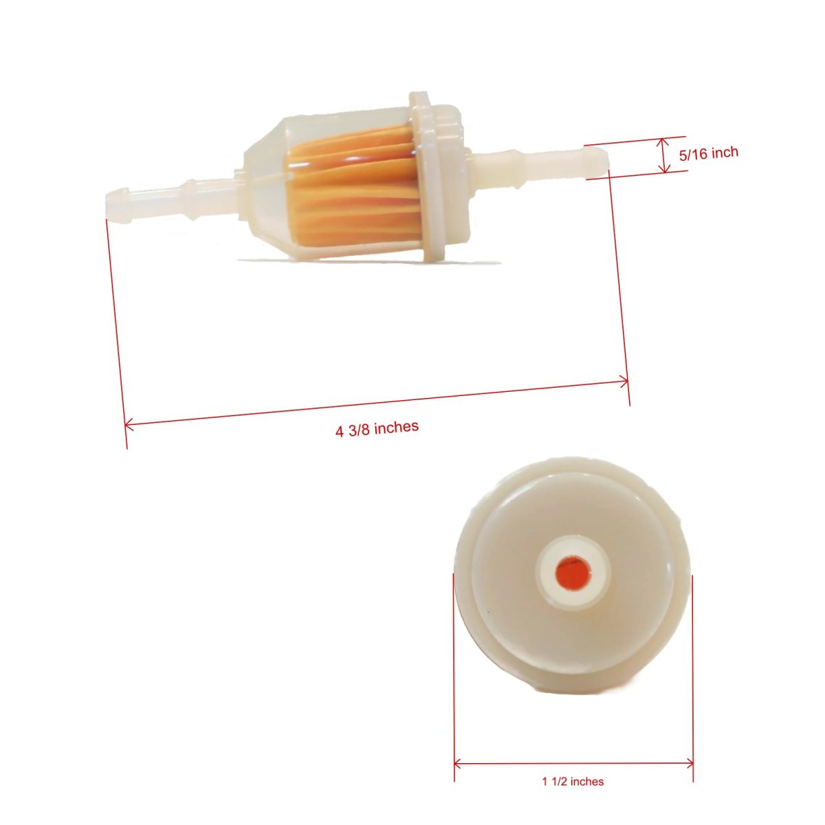 Fuel Pump W Filter For E-z Go Ezgo Golf Cart 72873g01 295cc 350cc Fuji-robins
