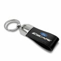 Ipick Image Large Genuine Black Leather Loop Strap Key Chain Ford Escape