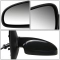 Gm1320326 Gm1321326 Pair Oe Style Manual Side View Door Mirror Compatible With Chevy Aveo5 Pontiac G3 Wave 04-11