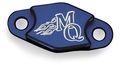 Mod Quad Parking Brake Block-off Plate Anodized Blue 