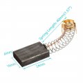 Aexit Carbon Mounts Accessories Motor Brush 24mm X 16mm 6mm Generic Electric 2-pack