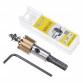 Uxcell 18mm Hss Drill Bit Hole Saw Stainless High Speed Steel Metal Alloy