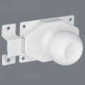 Alise Slide Bolt Gate Latch With Handle Knob Heavy Duty Rotate Barrel Bolts Safety Door Lock Stainless Steel Double Sided 