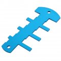 Table Saw Depth Gauge Height Limit Measuring Ruler Router Aluminum Alloy Woodworking Tool 