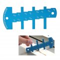 Table Saw Depth Gauge Height Limit Measuring Ruler Router Aluminum Alloy Woodworking Tool