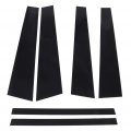 Ocpty Black Pillar Posts B Application For 2014015 2017 Honda Accord 2 0l 2013-2017 2 4l 3 5l 6pcs Door Trim Kit
