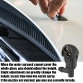 3pcs Front Windshield Wiper Washer Nozzle Spray Jet Kit 94556605 For Chevrolet Cruze