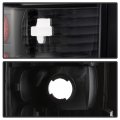 Acanii For Black 1994-2001 Dodge Ram 1500 2500 3500 Led Tube Tail Lights Lamps Left Right