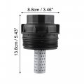 X Autohaux Black Car Oil Engine Filter Housing Cap Cover For Lexus Lx570 Toyota Sequoia Tundra Land Cruiser 15620-38010