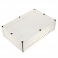 Uxcell 380x260x105mm Electronic Waterproof Ip65 Sealed Abs Plastic Diy Junction Box Enclosure Case Gray