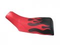 Verde Powersports Vps Seat Cover For Honda Atc 250sx Red Flame Black 