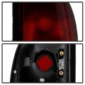 Acanii For Black Tinted 1998-2004 Nissan Frontier Tail Lights Brake Lamps 98-04 Left Right Set