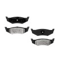 Chrysler Lhs 1999 2000 2001 Disc Brake Pads Rear Silver Series Semi-metallic Wear Sensor Option Excluded 