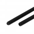 Uxcell M6x70mm Hex Socket Set Cap Point Grub Screws Black 5pcs