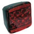 Peterson Mfg V840 Trailer Light Red Rectangular 