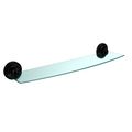 Allied Brass Pr-33 24-abr 18 Glass Shelf Polished Nickel 