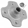 Caltric Rear Axle Wheel Hub With Nut Compatible Honda Trx200 Sx Trx200d Fourtrax 200 2x4 1986-1997