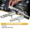 X Autohaux 1 Set Engine Variable Timing Oil Control Valve Solenoid 24355-2e100 24375-2e100 For Hyundai Elantra 2011-2020 Gt