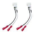 Xspeedonline 2x Car Front Dash Tweeter Speaker Wiring Harness Compatible With Lexus 2007-2012