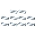 10 Pcs Galvanized Steel Spacer 1 2 Bore X 3 4 Od Length Unthreaded Standoff Bushing Plain Finish Round Metal Fits M12 Screws 