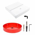 4 3 Inch Bi-metal Hole Saw Hss Cutter Heavy Duty For Drilling Wood Plastic Plywood Ceiling Thin Metal 110mm