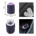 8 Pack Car Wheel Tire Valve Stem Caps Universal Diamond Crystal Cap For Cars Trucks Bikes Motorcycles Bicycles Accessories