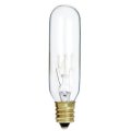 S3910 130v Candelabra Base 15 Watt T6 Switchboard Bulb Clear Incandescent Light
