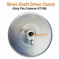 Kt196 Clutch Driver Pulley 16mm Bore 6 In Shaft Torque Converter For Coleman 196cc Hs200gk Go Kart Engines 2hp To 8hp