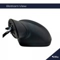 Driver Side Mirror For 2011 2019 Ford Fiesta Power Adjustment Non Heated With Spotter Glass Material Black 3 Pins Left