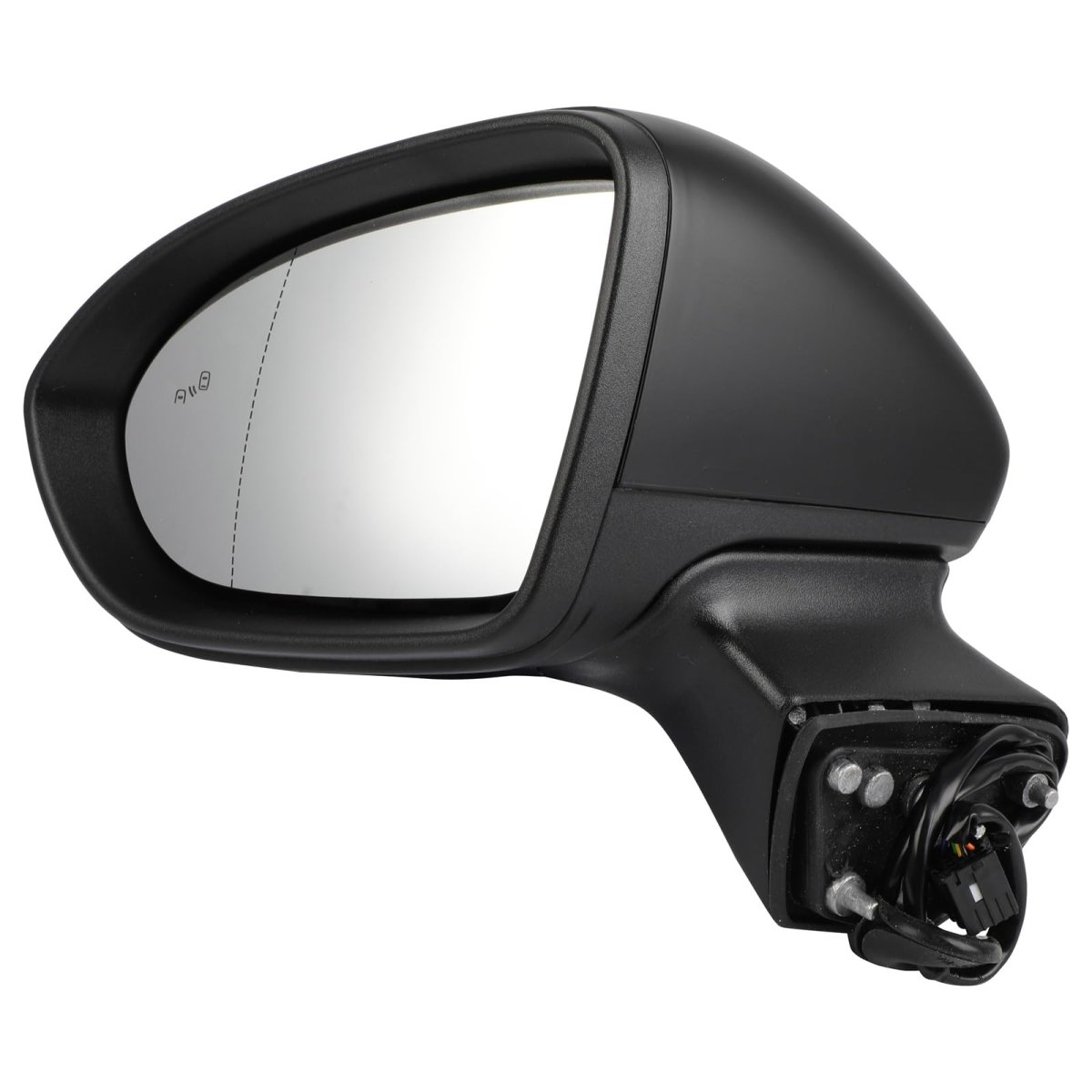 Left Side View Mirror For 2016-2019 Chevy Cruze Heated W O Signal Lamp Blis Cover Ptm Replaces 39125817-pfm Gm1320543