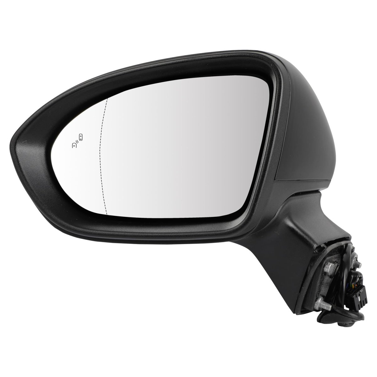 Left Side View Mirror For 2016-2019 Chevy Cruze Heated W O Signal Lamp Blis Cover Ptm Replaces 39125817-pfm Gm1320543
