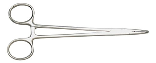 Crile Wood Needle Holder 6 In Length Stainless Steel Medical Tool And Surgical Scissors 2716