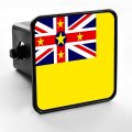 Durable Trailer Hitch Cover Flag Of Niue Niuean 