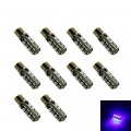 10x Blue 32 Sdm 2835led Pcb T10 W5w Wedge Side Light Car Bulb Lamp 280 12v 