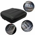 Ecotric Black Artificial Leather Driver Seat Bottom Cover Compatible With 2011-2016 Jeep Grand Cherokee Limited Side