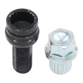 M14 X 1 5 Antitheft Wheel Bolts Lock Lug Nut With Key For Vw Golf Jetta Beetle Passat Audi A3 A4 A5 A6 A8 Tt S3 Q3 Q5 Q7