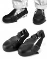 Steel Toe Cap Safety Overshoes Workplace Anti-smash Cover With Adjustable Strap For Men Women 2 Pairs Size 5-12 Us 