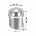 Uxcell Door Cabinet Closet Drawer 6mm Dia Stainless Steel Ball Catch Latch Catcher 4pcs