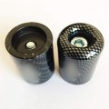 Xkh- Hand Bar Ends Compatible With Kawasaki Ninja Ex250 Ex500 Ex650r Zx6r-636 Zrx1100 Carbon B0773fjy2f